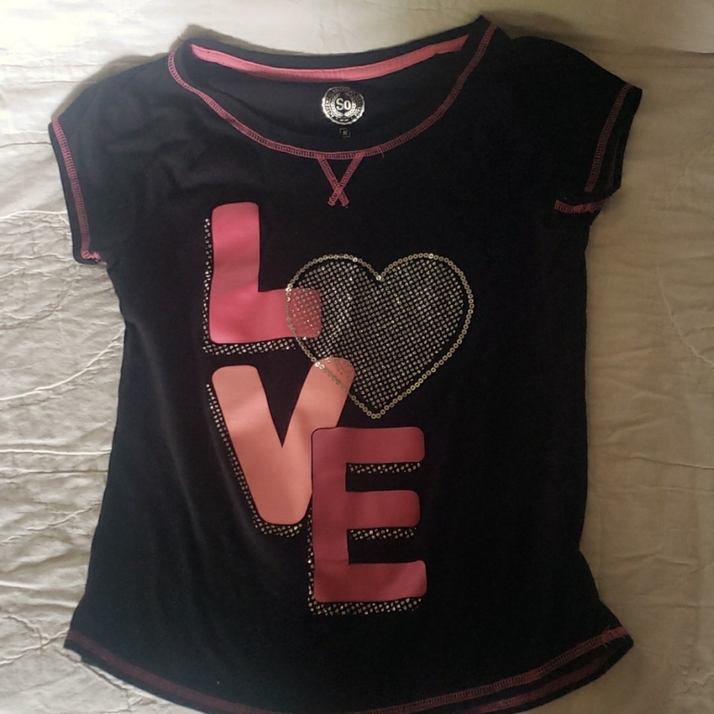 Child's bling shirt